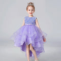 Sequin Lace Design Girls Fluffy Wedding/Party Dresses childrensterritory