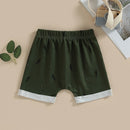 Baby Boy Elastic Waist Striped Summer Shorts childrensterritory
