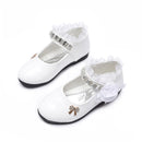 Kids Girls Elegant Beaded Princess PU Leather Sandals