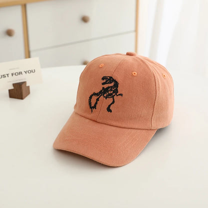 Cartoon Dinosaurs Design Kids Boys Adjustable Sports Hats childrensterritory