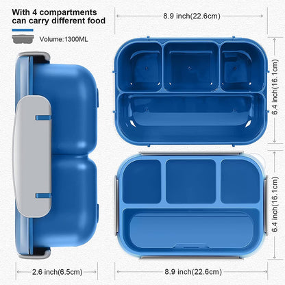Kids Lightweight and Durable Bento Lunch Box childrensterritory