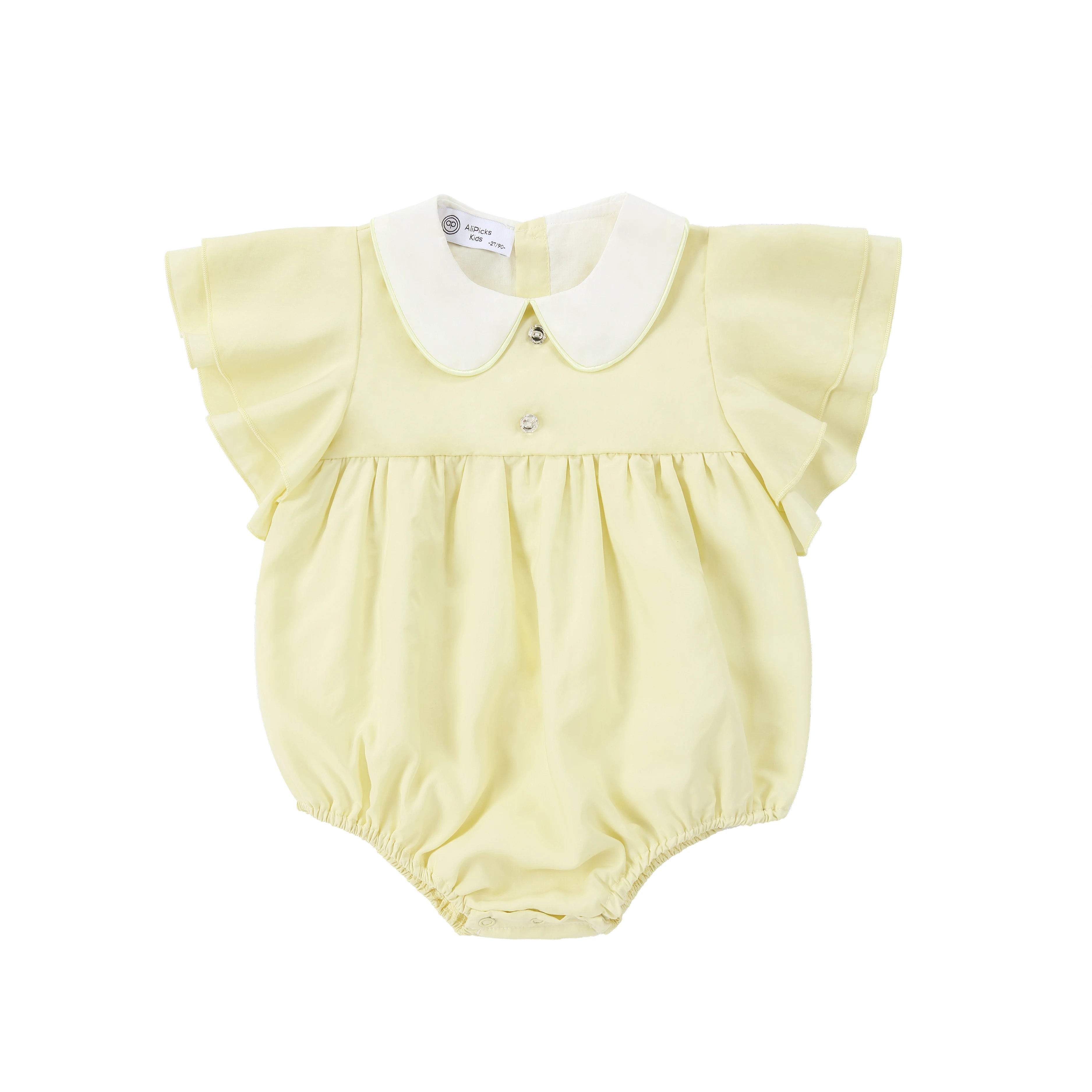 Collar Design Summer Casual Family Matching Outfits childrensterritory