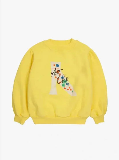 Kids Long-sleeved Round Neck Printed Sweatshirts childrensterritory