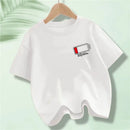 Kids 100% Full Battery Design T-shirts for Summer childrensterritory