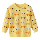 Cartoon Animal Print Long Sleeve Kids Boys Sweatshirts childrensterritory