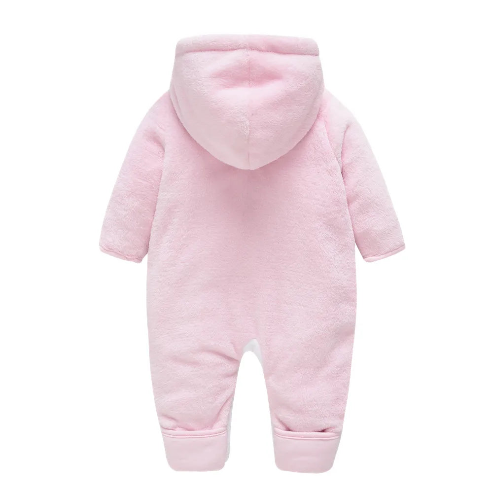 Baby Kids Long Sleeves Soft Warm Rompers childrensterritory