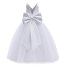 A-Line Back Big Bow First Communion Dresses for Girls