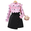 Girls’ Long-Sleeved Casual Winter Dresses childrensterritory