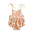 Baby Girl Floral Print Sleeveless Summer Bodysuit childrensterritory