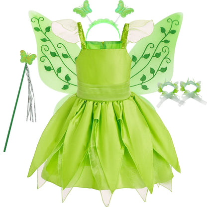 Kids Girls Disney Princess Dresses for Halloween Christmas