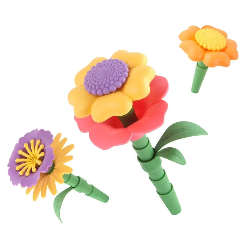 Educational Flower Garden Building Toys for Kids