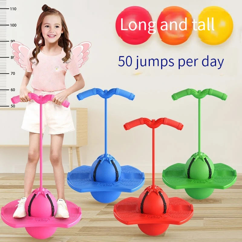Frog Design High Jump Bouncing Ball Equipment for Kids childrensterritory