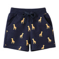 Cartoon Print Summer Drawstring Shorts For Boys Girls childrensterritory