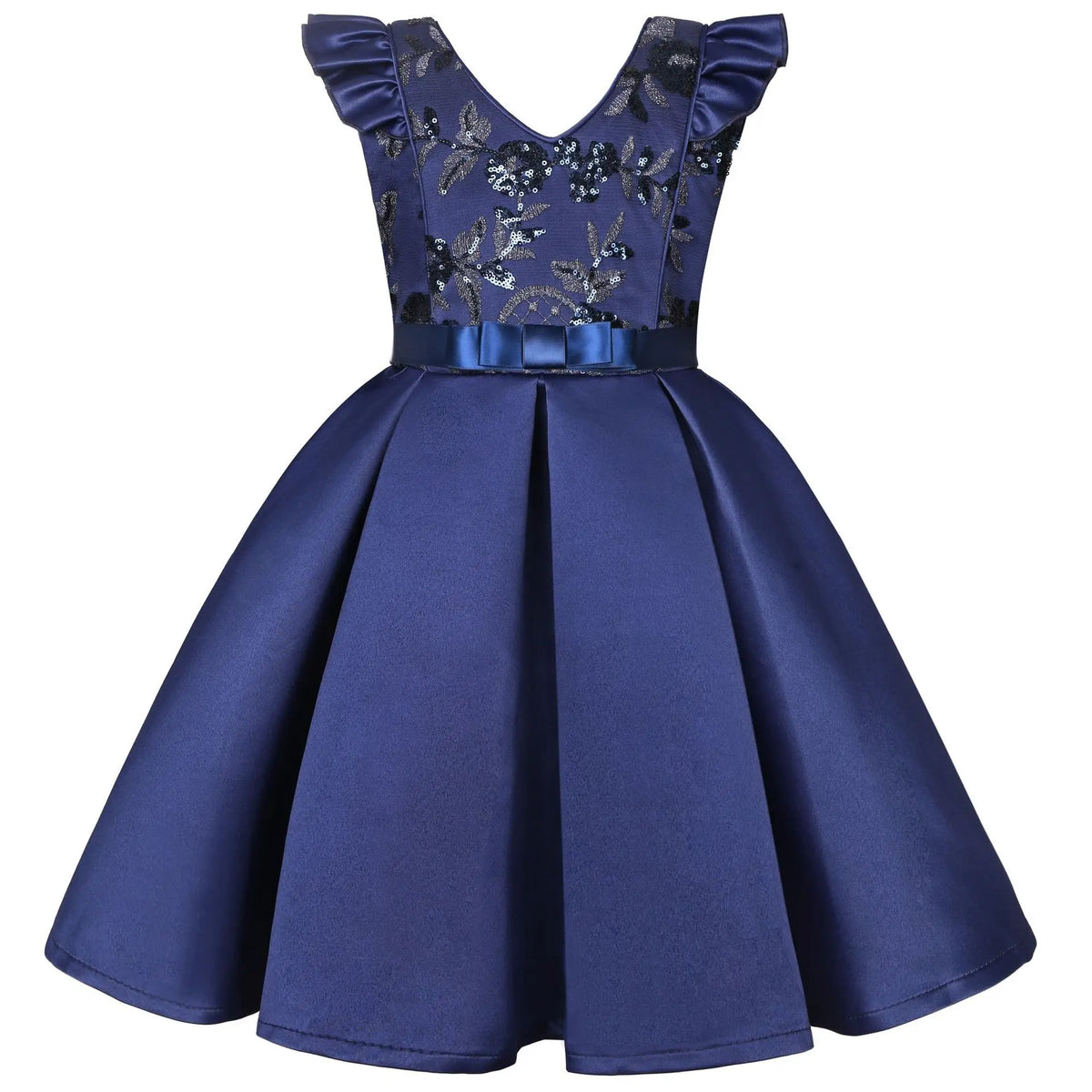 Beading Flower Design Wedding Party Tutu Dresses for Girls childrensterritory