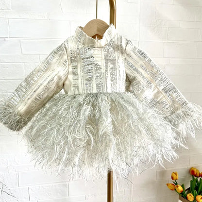 Kids Girls Luxury Puffy Princess Dress for Birthday