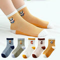 Baby/Kids Thin Mesh 5 Pairs Soft Breathable Cotton Socks