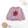 Kids Cartoon Print Long-Sleeved Winter Sweater childrensterritory