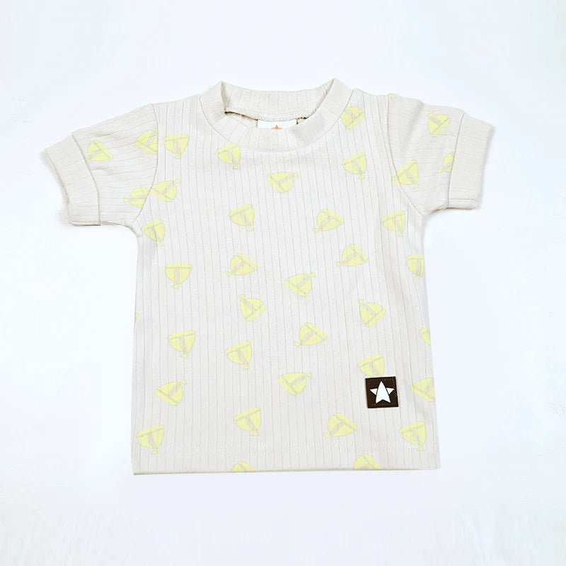 Sailboat Print Family Matching Outfits for Kids and Baby childrensterritory