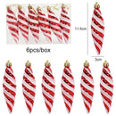 6pcs Christmas Tree Hanging Ornaments for Home childrensterritory