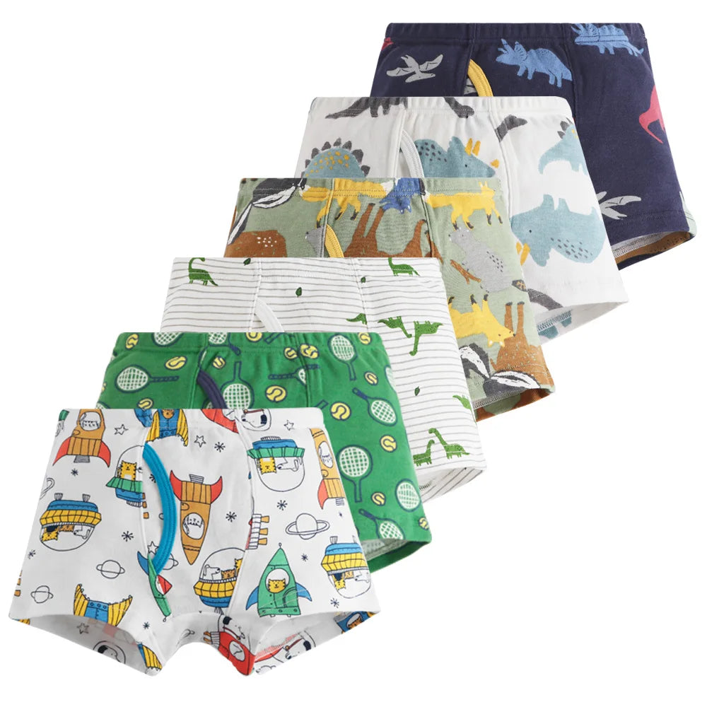 6 Pcs Little Boys&