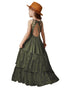 Girls Long Lace Design Plus Size Summer Princess Dresses childrensterritory