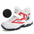 Anti-slip Kids Boys Ankle Boots with Motorcycle Hook and Loop childrensterritory