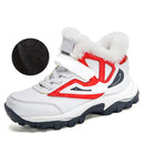Anti-slip Kids Boys Ankle Boots with Motorcycle Hook and Loop childrensterritory