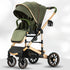 Eggshell Sleeping Basket Lightweight High View Two-way Baby Stroller childrensterritory