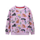Kids' Long-Sleeved Animal Print Winter Sweatshirts childrensterritory