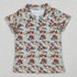 Kids Stylish Printed Boys Short Sleeves Polo T-Shirts for Summer childrensterritory