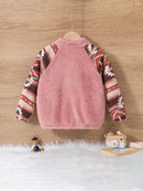 Girls' Long-Sleeved Casual Warm Sweater