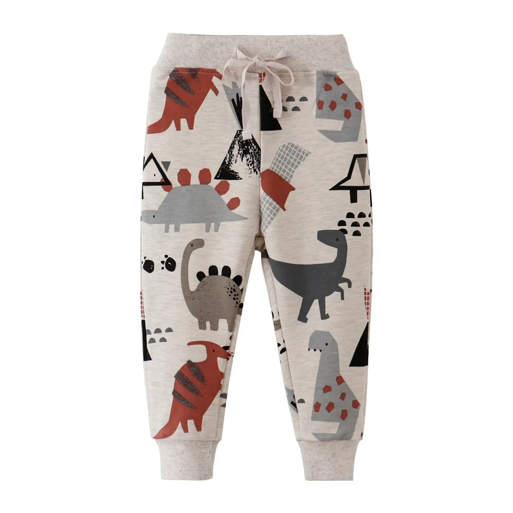 Cartoon Dinosaurs Printed Children&