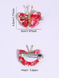 Gradient Butterfly Hair Clip Hair Accessories for Girls childrensterritory