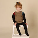 Color Block Casual Family Matching Fall Winter Outfits childrensterritory