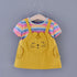 Baby Girl Rainbow Color Striped Lovley Princess Dress childrensterritory