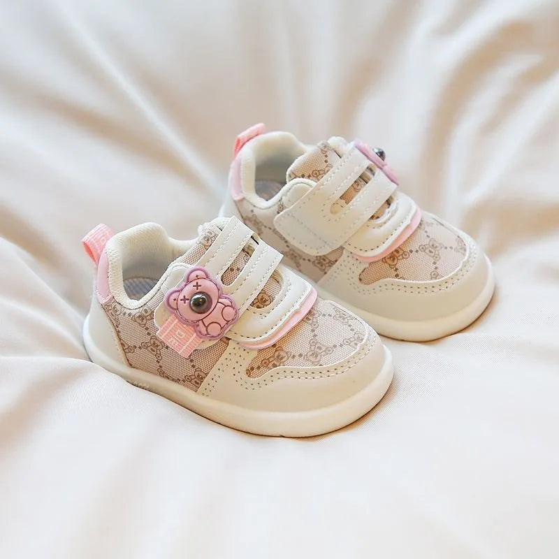 Baby Kids Cartoon Design Soft Lightweight Casual Shoes