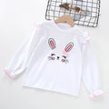 Kids Girl Cute Print Casual Sweatshirt And Pants 2-Piece Tracksuit