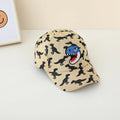 Kids Dinosaurs Embroidered Adjustable Outdoor Sports Hats childrensterritory