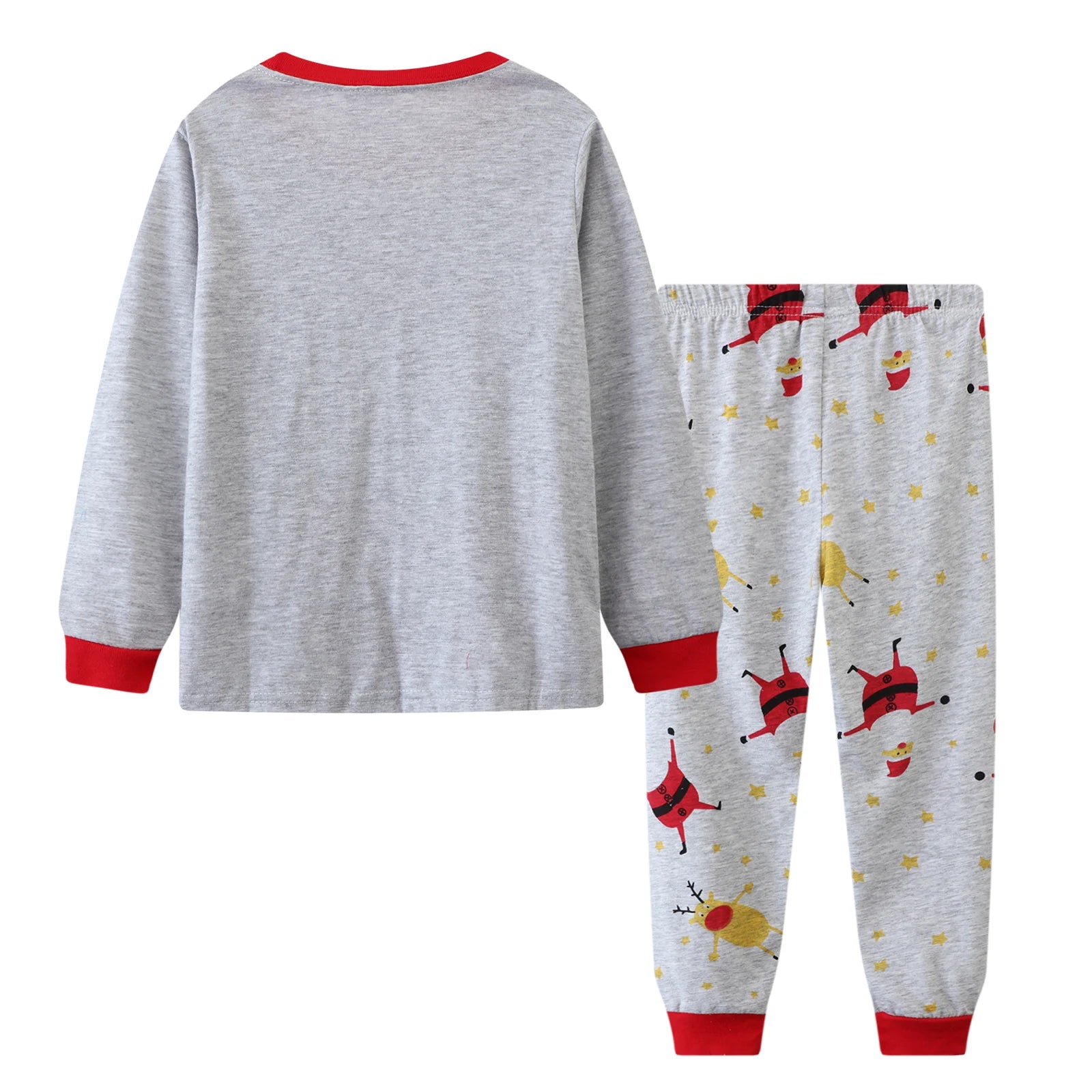 Cartoon Print Long Sleeves Kids Autumn Clothing Set