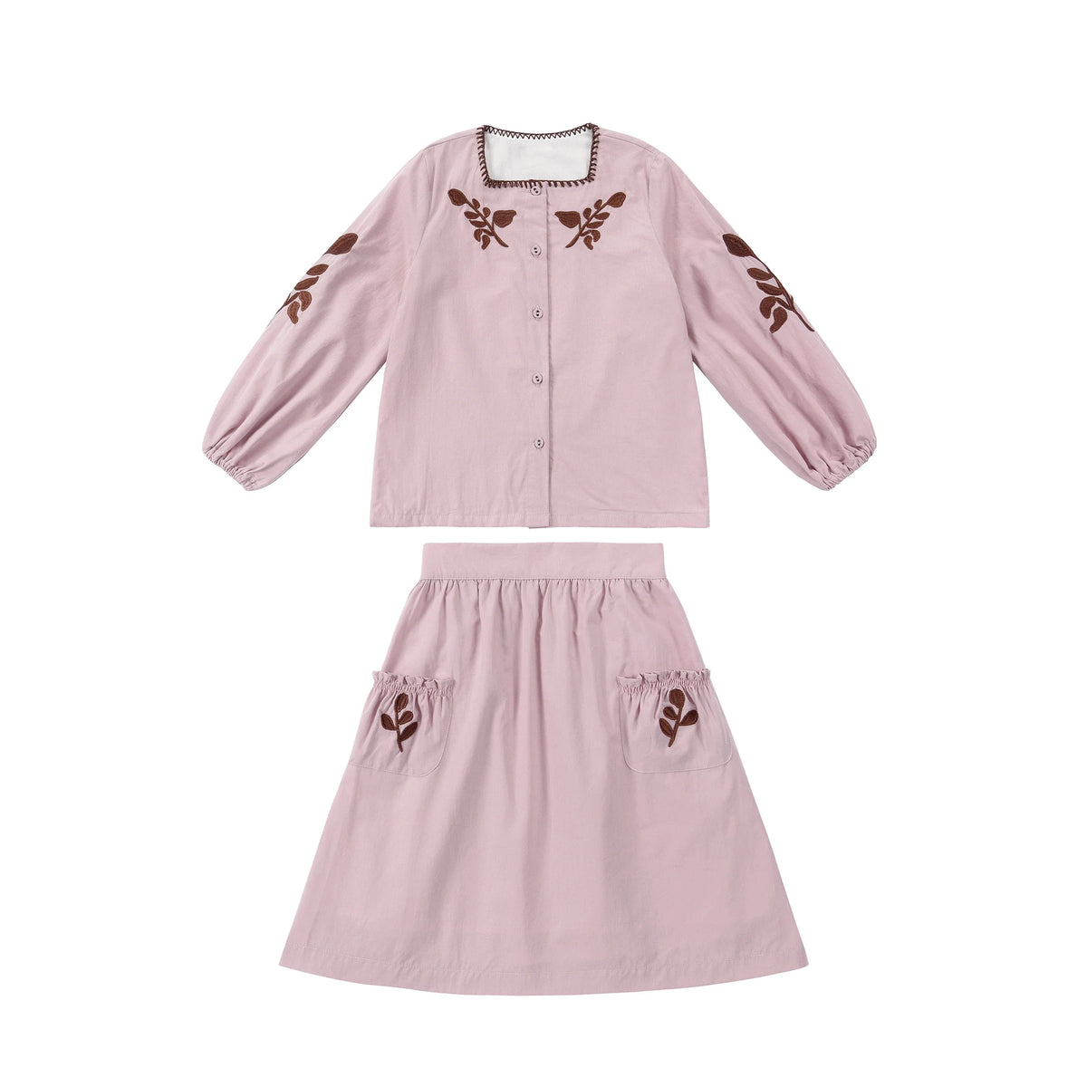 Embroidered Baby/Kids Family Matching Clothing Set for Summer childrensterritory