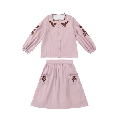 Embroidered Baby/Kids Family Matching Clothing Set for Summer childrensterritory