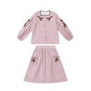 Embroidered Baby/Kids Family Matching Clothing Set for Summer childrensterritory