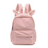 Personalized Solid Color Rabbit School Student Backpacks childrensterritory