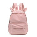 Personalized Solid Color Rabbit School Student Backpacks childrensterritory