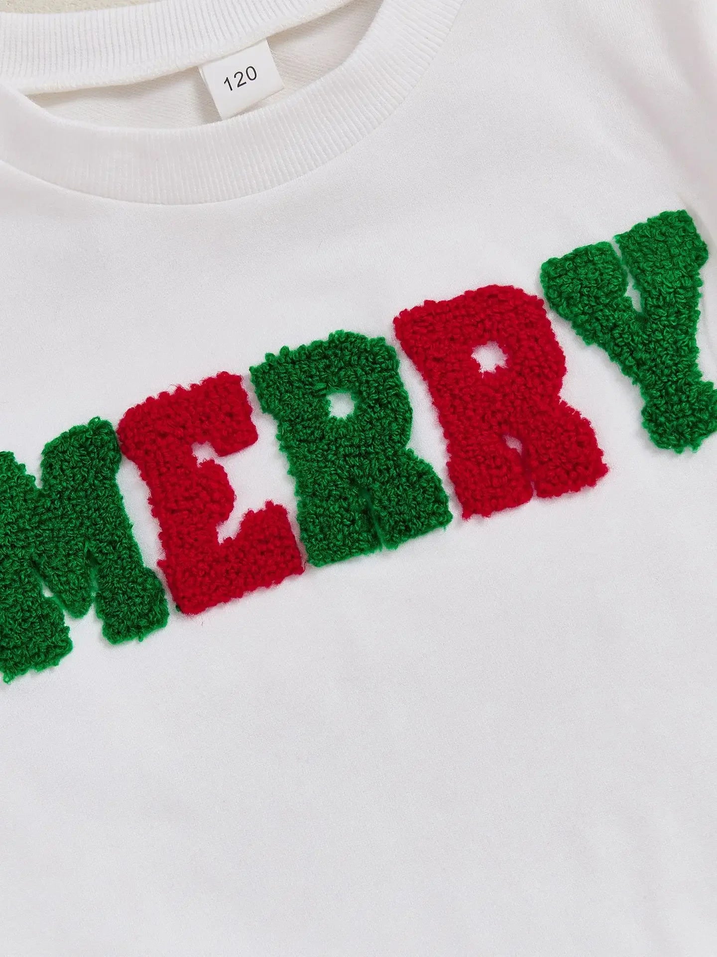Girls Bow Embroidery Design Christmas Outfit childrensterritory