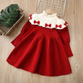 Kids Girls Fashionable Print Skirt Princess Sweater Dresses childrensterritory