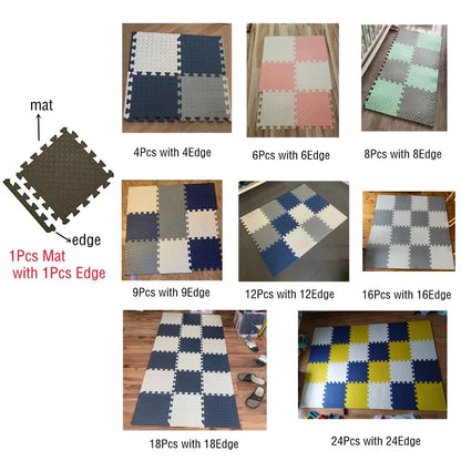 Soft Interlocking 2.5-cm-thick Baby/Kids Puzzle Mats childrensterritory
