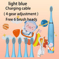 Child's Rechargeable Colorful Cartoon Electric Toothbrush childrensterritory