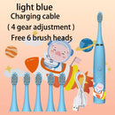 Child's Rechargeable Colorful Cartoon Electric Toothbrush childrensterritory