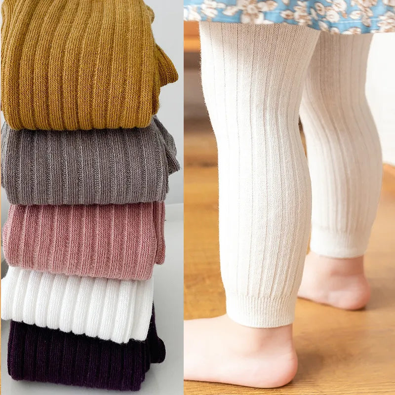 Little Boys Girls Knitting Stretch Pants Leggings for Winter childrensterritory